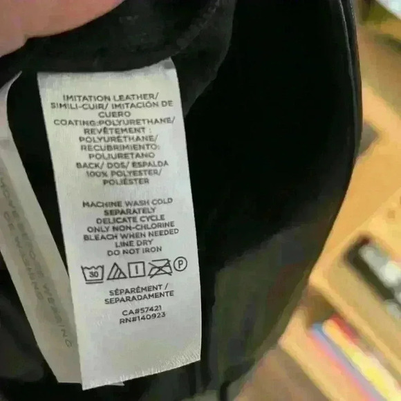 NWT LOFT Faux Leather Pants – Chic, Stylish, Versatile, Perfect for Day or Night - Picture 9 of 12